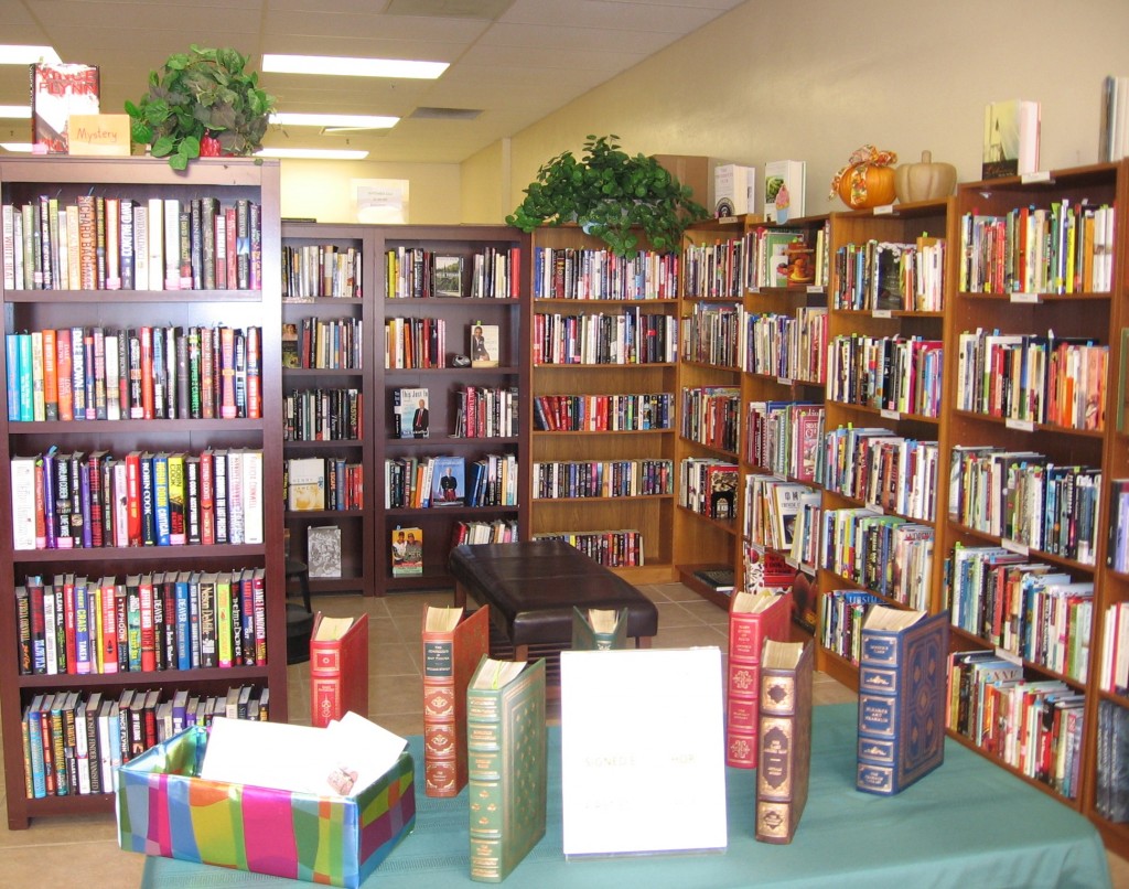 A partial view of Book Shoppe Too