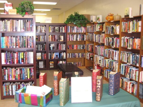 A partial view of Book Shoppe Too!